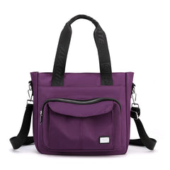 Women Nylon Top-Handle Bag Shoulder Crossbody Tote Messenger Beach Bag