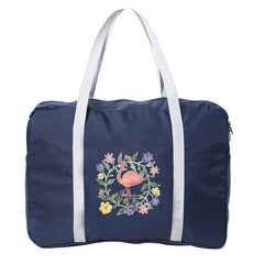 Flamingo Print Large Capacity Storage Bag for Outdoor Camping
