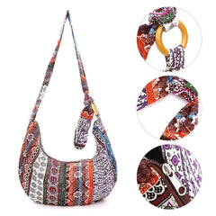 Vintage Ethnic Shoulder Bag Crossbody Boho Hippie Tote Messenger Bags
