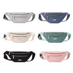 Women's Waist Bag Fanny Pack Zipper Chest Bag