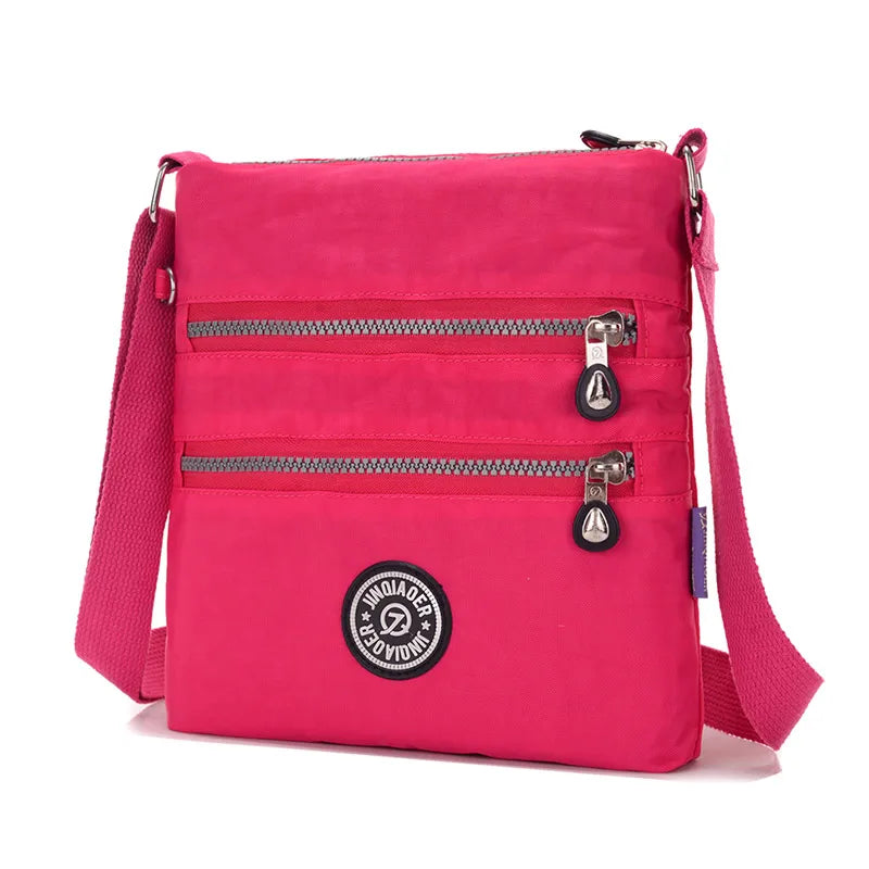 Women Nylon Shoulder Bag Light Waterproof Travel Bag
