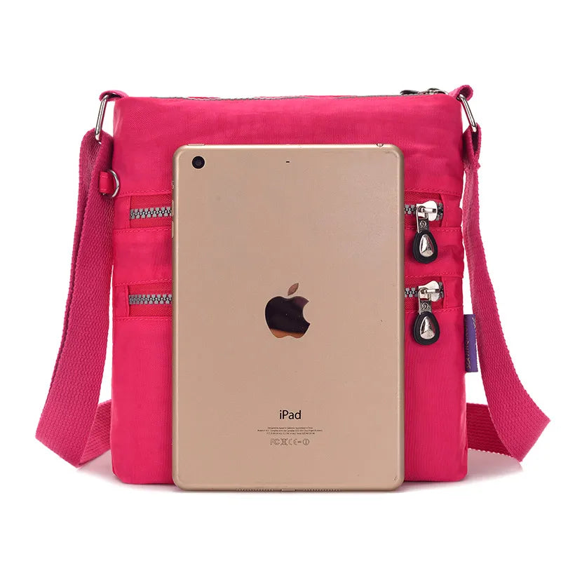 Women Nylon Shoulder Bag Light Waterproof Travel Bag