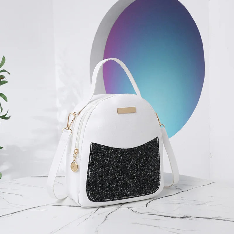 Women's Small Backpack Starry Sky One Shoulder Bag