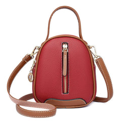 Chic Small Leather Crossbody Bag for Women