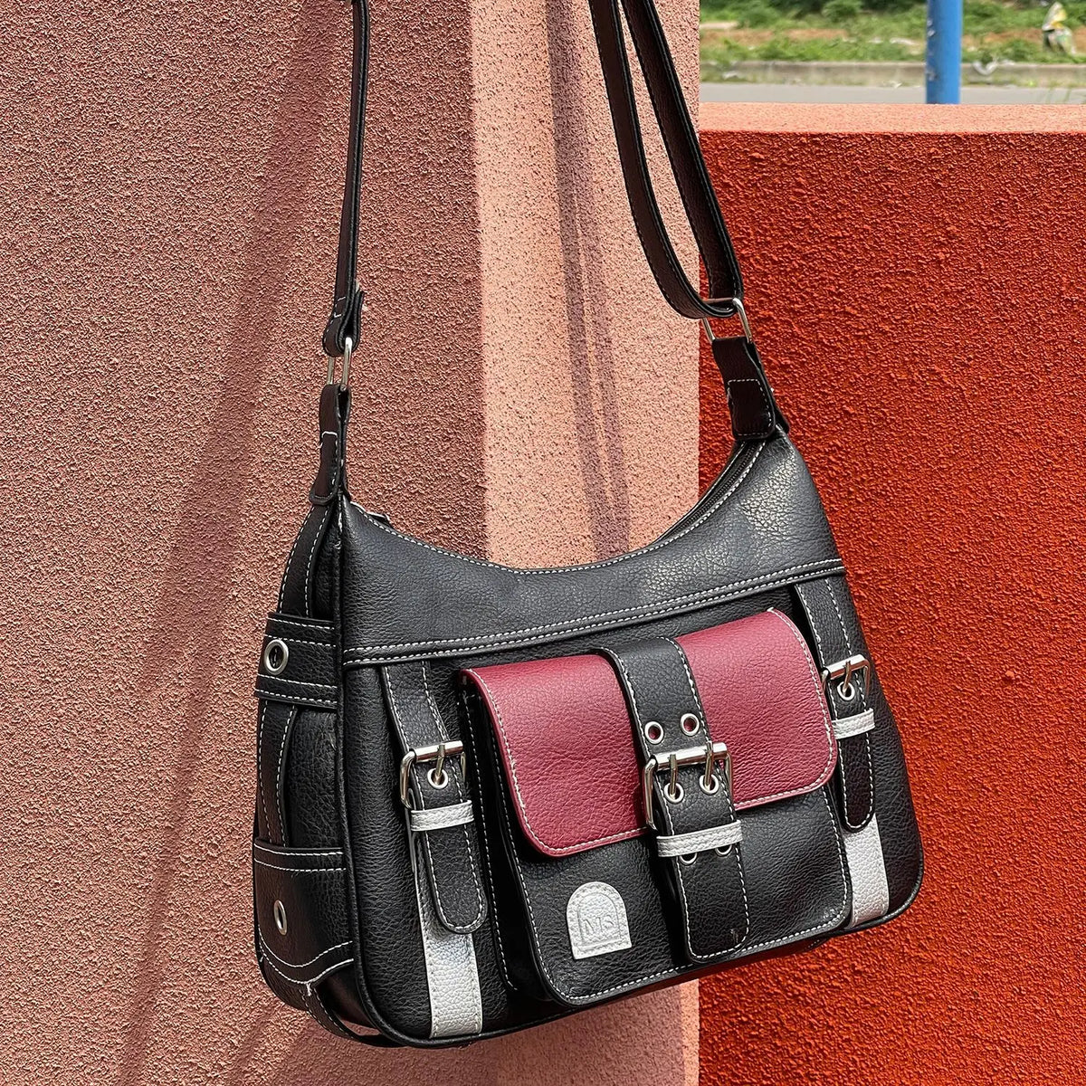 Women's Crossbody Bag College Style Handbag