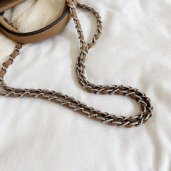 Women's Canvas Chain Shoulder Bag Large Handbag