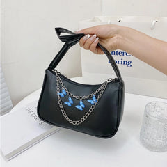 Retro Ladies Shoulder Bag PU Female Handbag