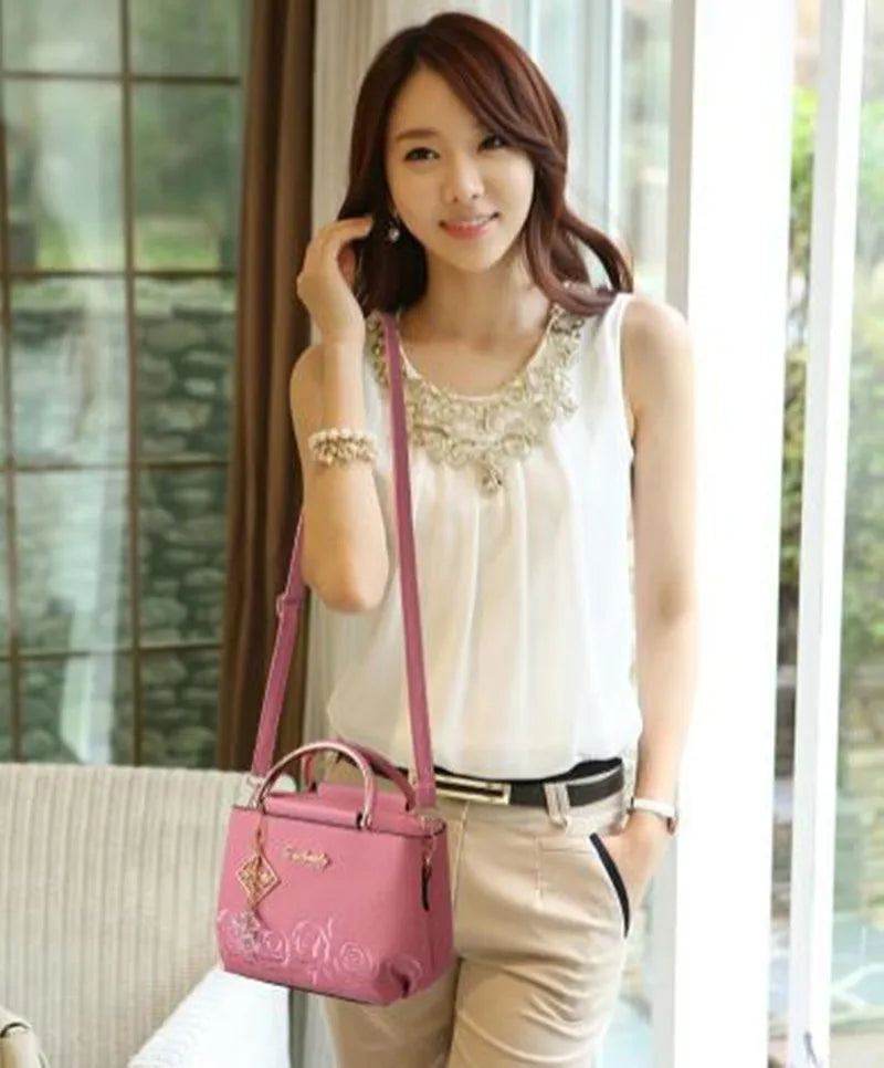 Women's Portable Shoulder Messenger Bag Handbags