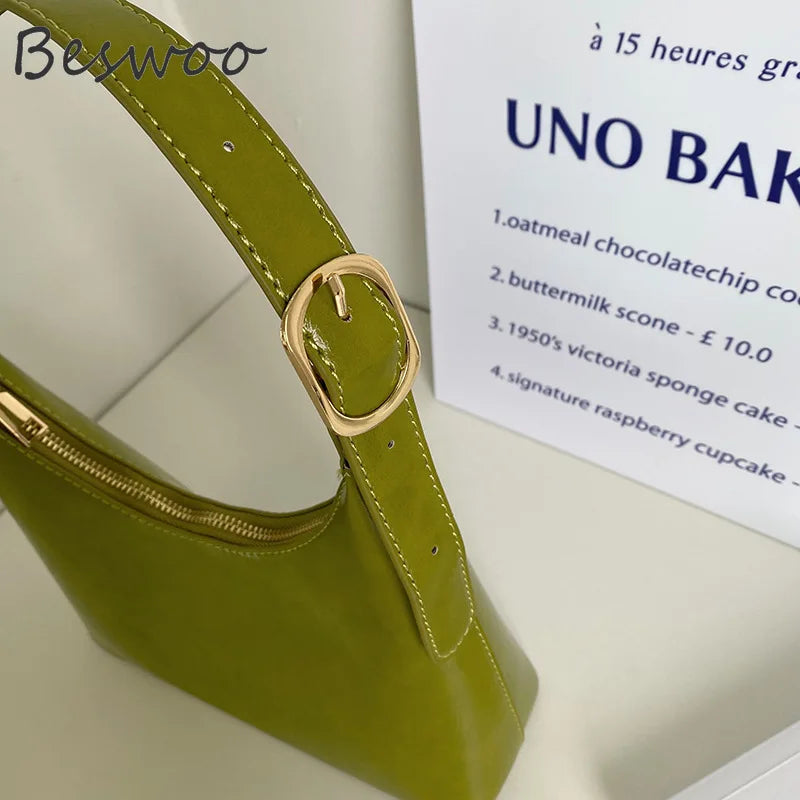 Spring Green Top Shoulder Bag Satchels Small Bags