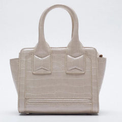 Crocodile Pattern Mini Shoulder Bag