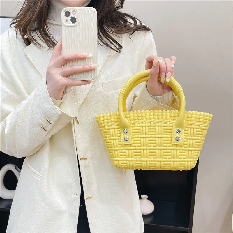 Women's Mini PVC Jelly Bags Casual Handbag