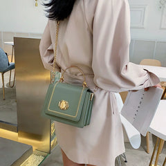 Women's PU Handbags Crossbody Shoulder Bag Solid Messenger Bags