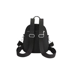 Women's Nylon Small Travel Backpack Messenger Shoulder Bag