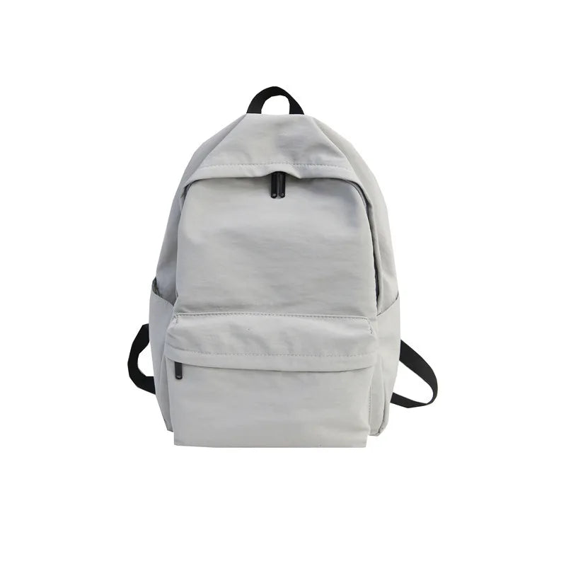 Women's Casual Nylon Backpack School Bags for Teenagers Travel