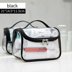Women's Clear Makeup Bag Waterproof Travel Organizer