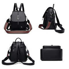 Leather Backpack for Teenage Girls School
