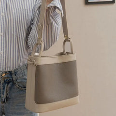 Women's Vintage Crossbody Bag Large Capacity Texture Handbag