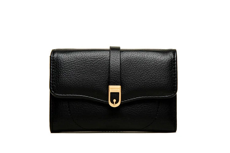 Women's PU Threefold Wallet Medium and Long Wallet