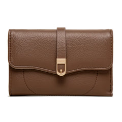 Women's PU Threefold Wallet Medium and Long Wallet