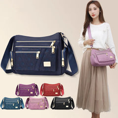 Women's Embroidery Shoulder Bag Large-capacity Handbag