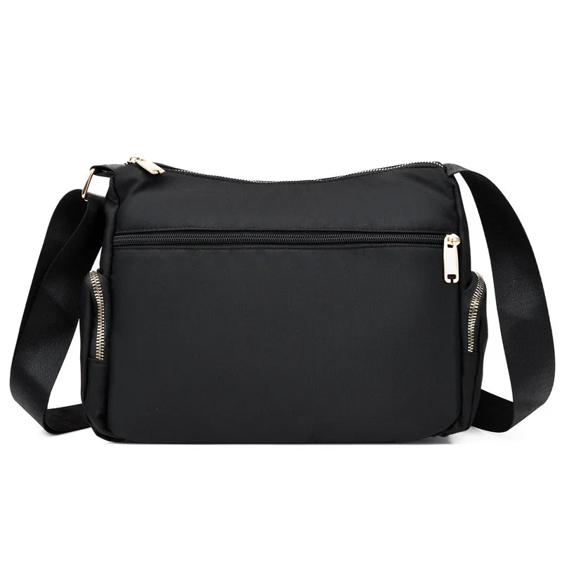 Women's Embroidery Shoulder Bag Large-capacity Handbag
