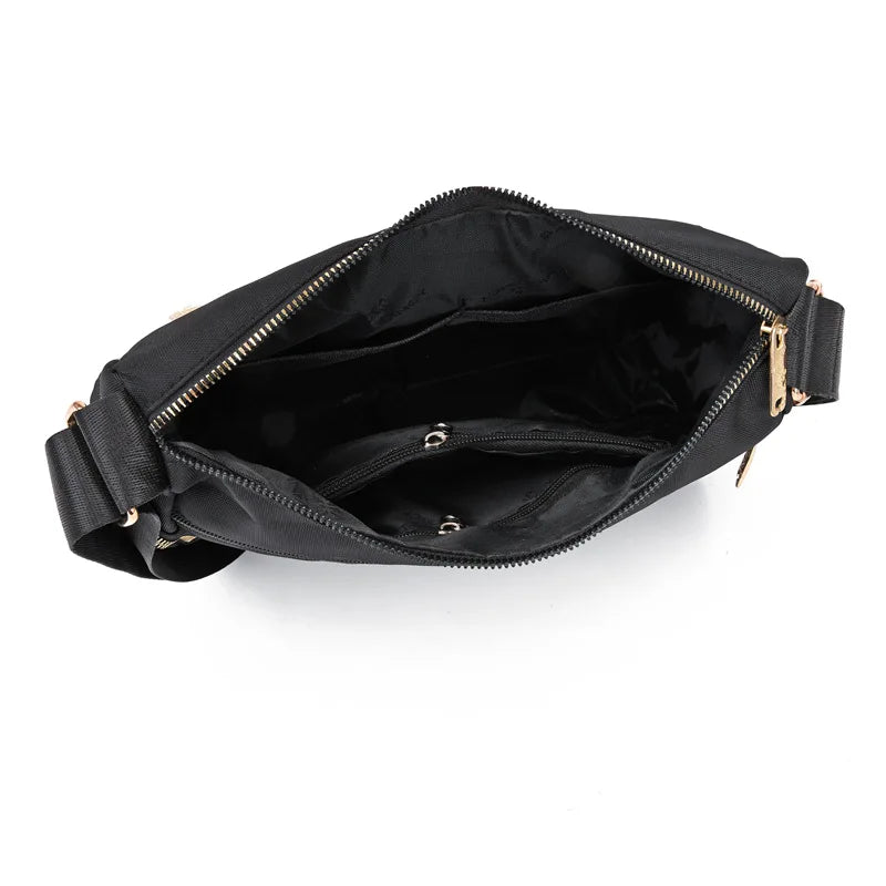 Women's Embroidery Shoulder Bag Large-capacity Handbag
