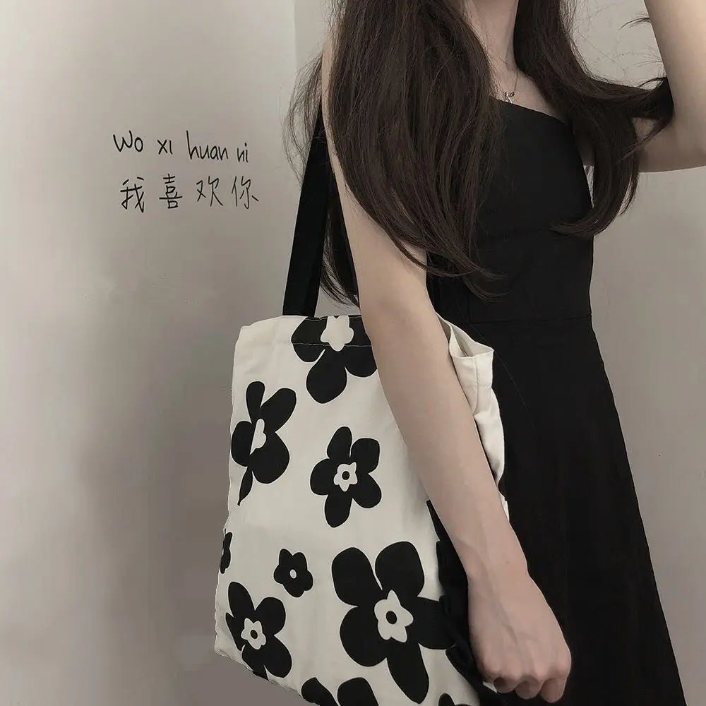 Women's Nylon Shoulder Bag Large Capacity Tote Shopper Bags