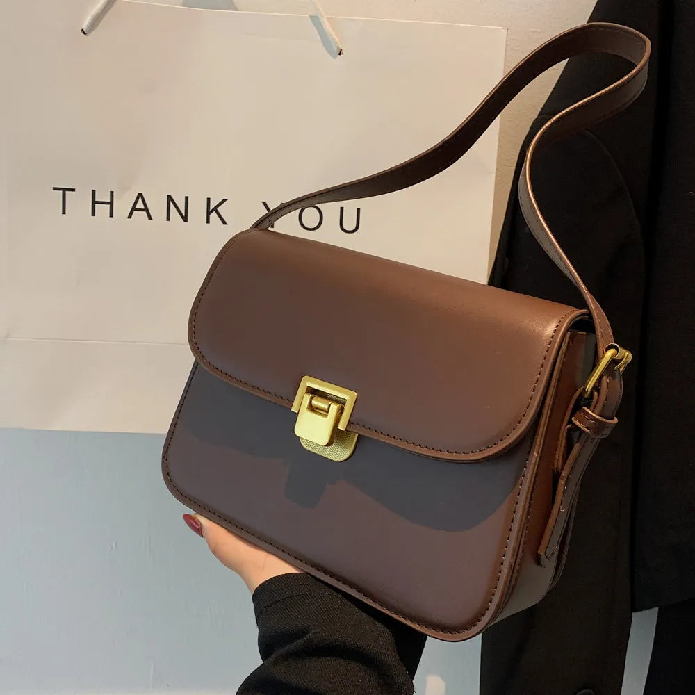 Women's Envelope Shoulder Bag Messenger Bag Vintage Briefcase