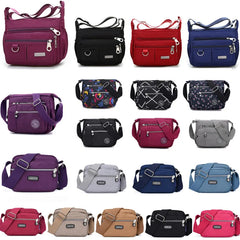 Waterproof Nylon Shoulder Bag Large Capacity Handbag