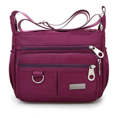 Waterproof Nylon Shoulder Bag Large Capacity Handbag
