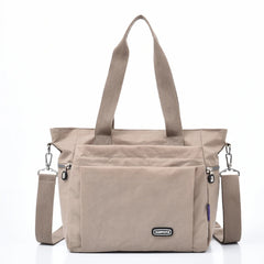 Women's Large Capacity Shoulder Bag Nylon Tote CrossBody Bag