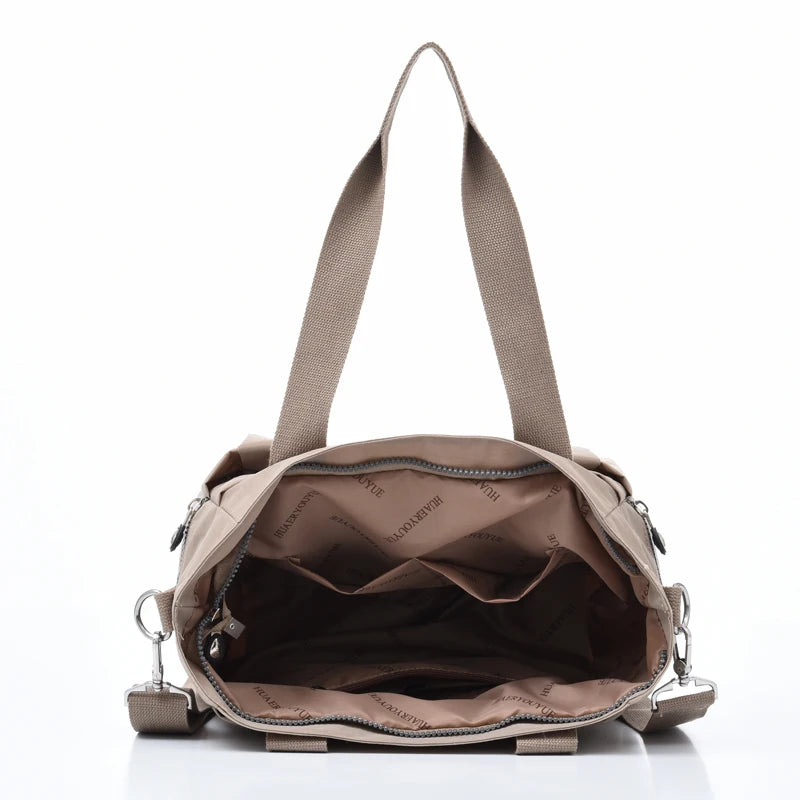 Women's Large Capacity Shoulder Bag Nylon Tote CrossBody Bag