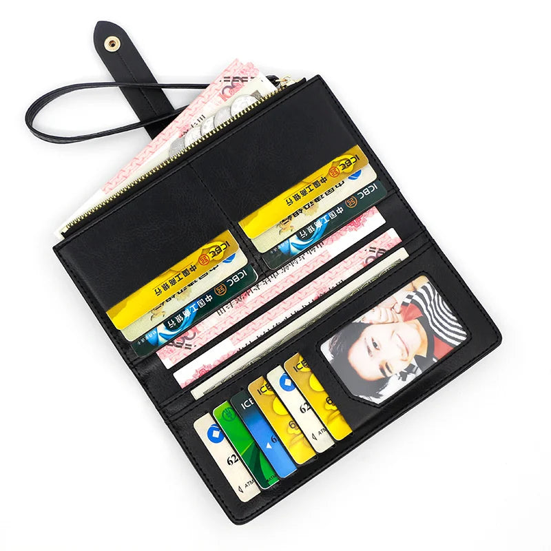 Women's Sweet Long Wallet Zipper Wallet