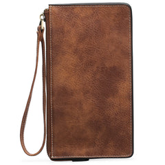 Women's Leather Handbag Wallet - Large Capacity Mobile Phone Bag