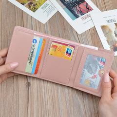 Women's Short Wallet Large Capacity Soft Small Wallet