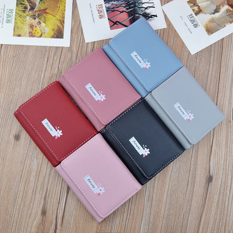 Women's Short Wallet Large Capacity Soft Small Wallet