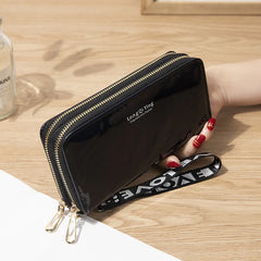 Women's Wallet Wristbands Large Capacity Shine Handbag Female Long Section