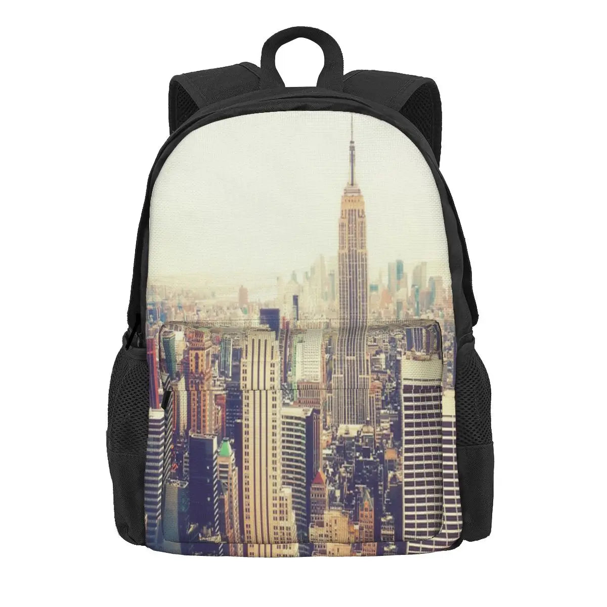 York City Backpack Men's Women's School Rucksack Bag Boy