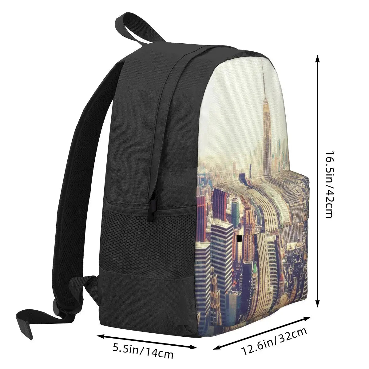 York City Backpack Men's Women's School Rucksack Bag Boy