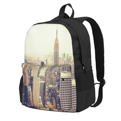 York City Backpack Men's Women's School Rucksack Bag Boy
