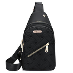 Casual Nylon Chest Bag Waist Pack Crossbody Handbag Travel Bag
