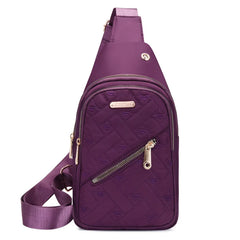 Casual Nylon Chest Bag Waist Pack Crossbody Handbag Travel Bag