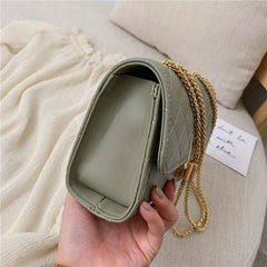 Striped Shoulder Bag Women's Messenger Handbag