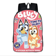 Cartoon Schoolbag Large Capacity Double Layer Backpack Children's Backpack