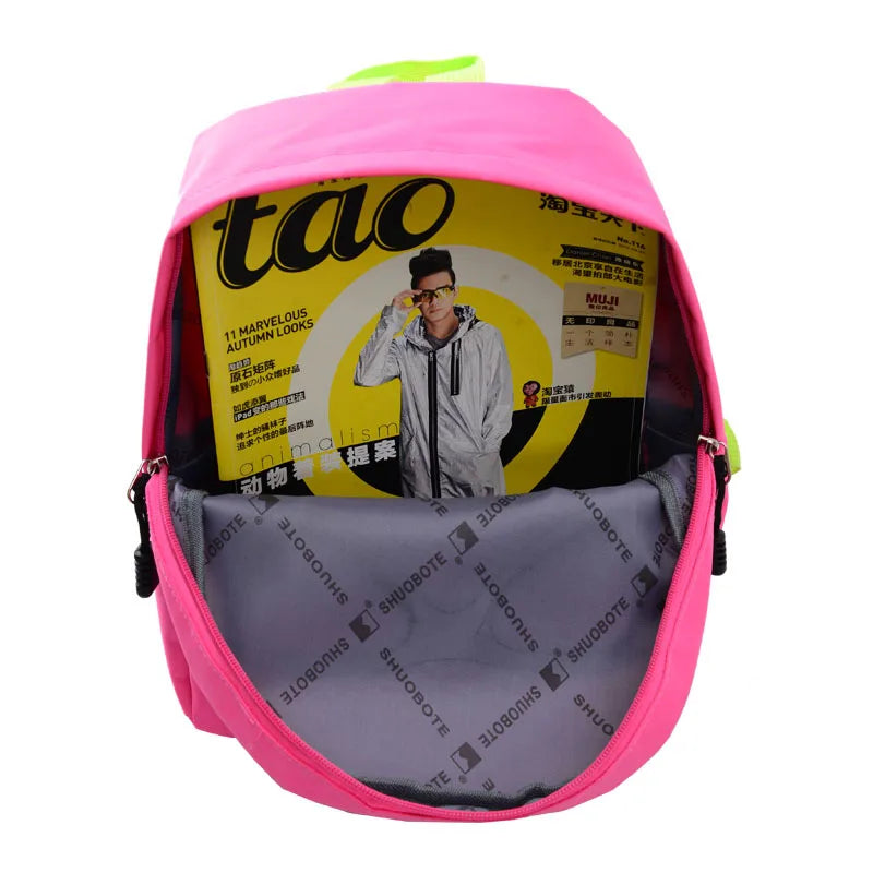 Canvas Shoulder Bags for Kids - School Bag for Boys and Girls