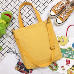 Canvas Women's Shoulder Bag Diagonal Bag Multi-function Large Capacity