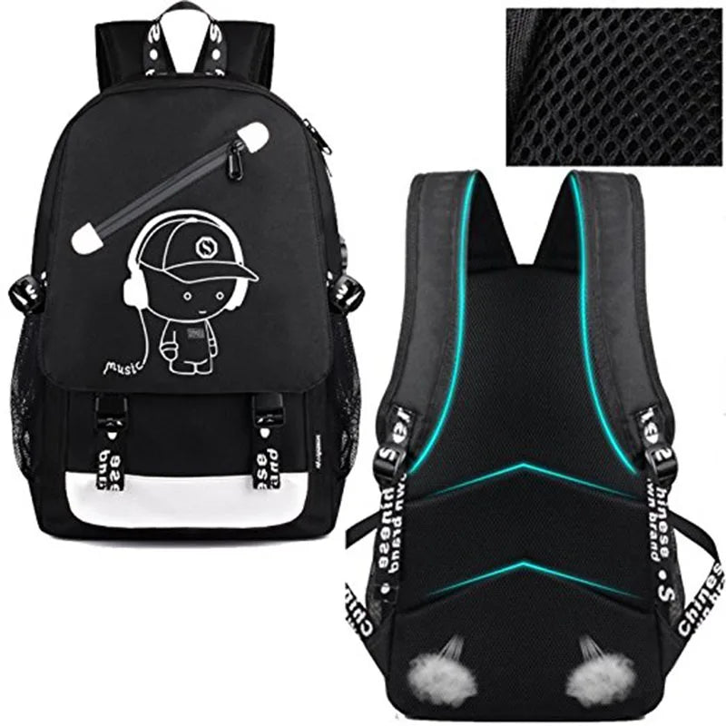 Children School Bags for Teens Boys Girls Big Capacity Backpack