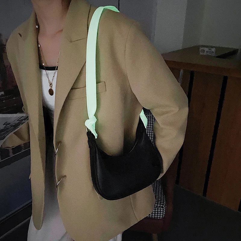 Cowhide Shoulder Bag Women's Handbag Girl Tote Bag Lady Leather Bag