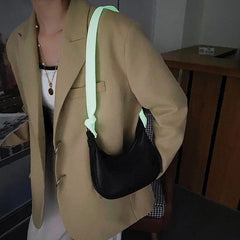 Cowhide Shoulder Bag Women's Handbag Girl Tote Bag Lady Leather Bag