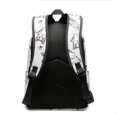 Cat Print School Backpack for Girls - Laptop Backpack for Teens